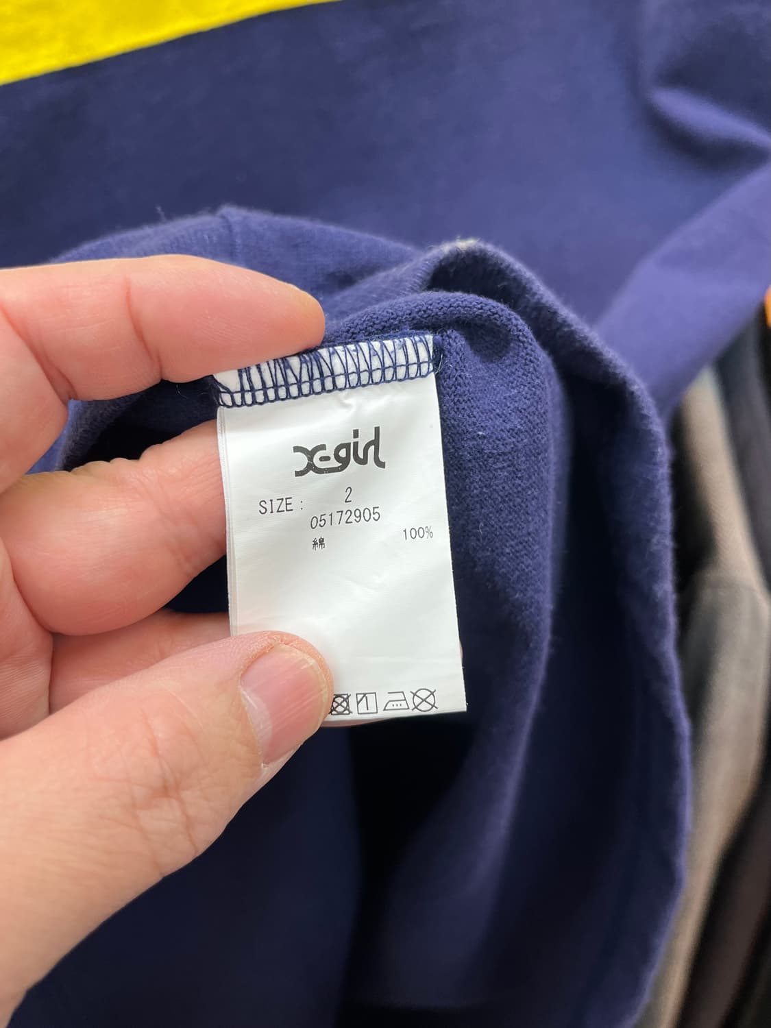 [55] X-GIRL 반팔 원피스  상품이미지4