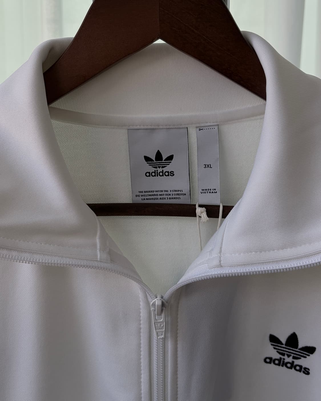 (새상품)[XL]아디다스 베켄바우어 화이트 트랙탑 져지 상품이미지7