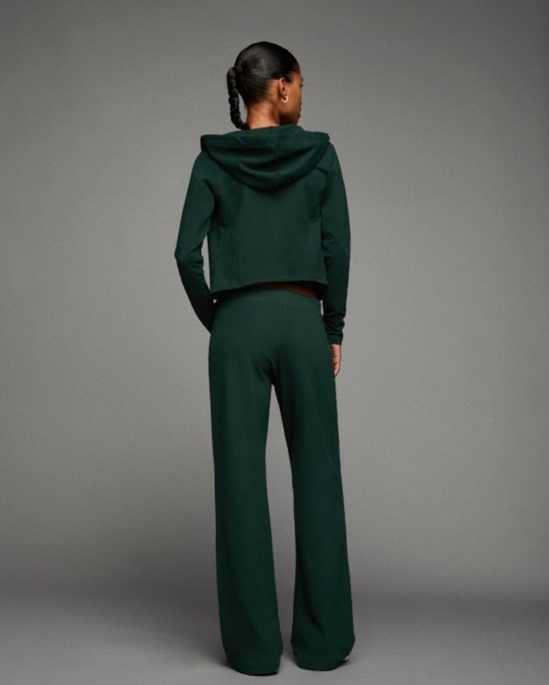 버쉬카 데일리 그린 집업 후드티 XS 상품이미지2