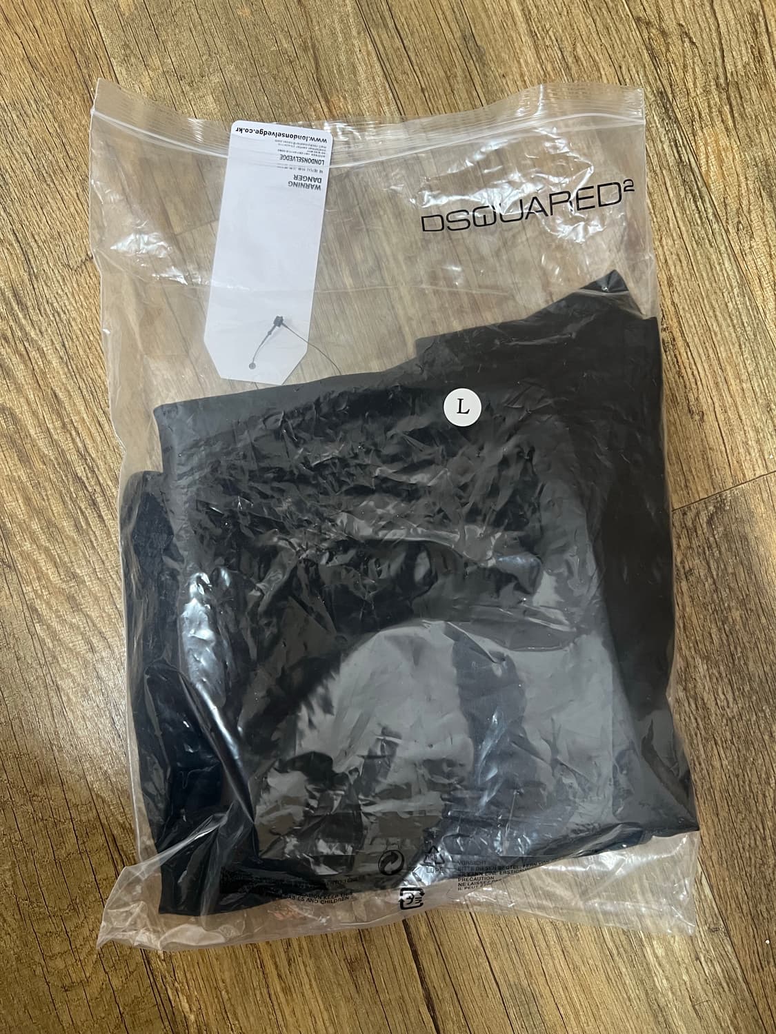 디스퀘어드2 블랙 슬랙스 48사이즈 년식오래된 빈티지 구매처:런던셀비지 상품이미지9