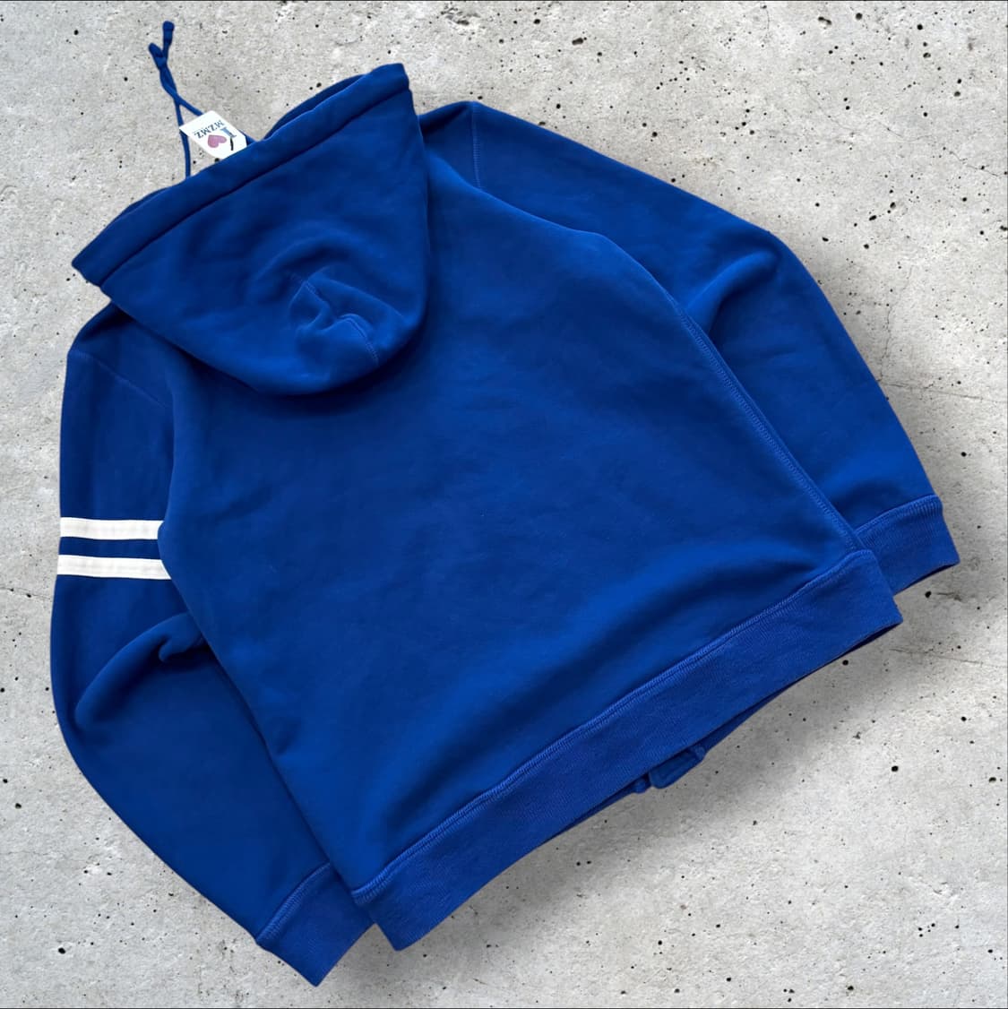 [M] 아베크롬비 버튼 파란색 후드 집업 D500 상품이미지2