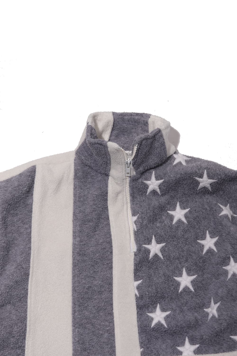 USA VINTAGE 성조기 플래그 아노락 플리스 점퍼 size S 상품이미지2