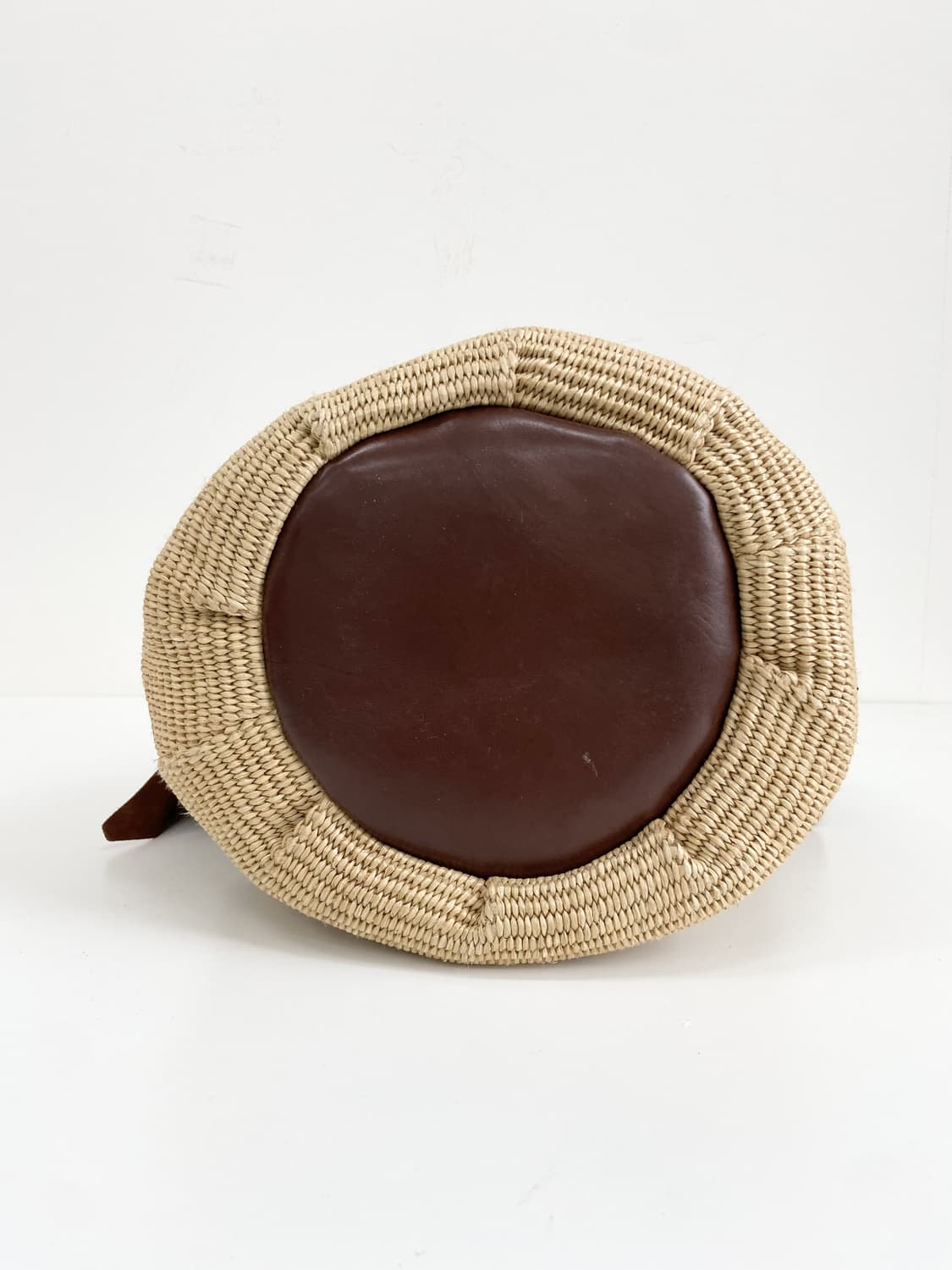 Straw Basket & Leather 숄더백 상품이미지10