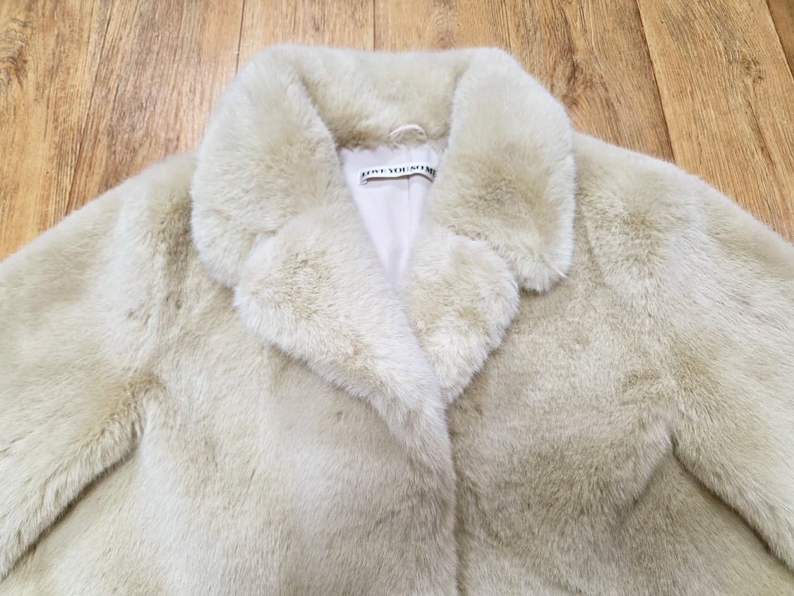 러브유쏘머치(LOVE YOU SO MUCH) 에코퍼 블루종자켓 새상품  상품이미지7