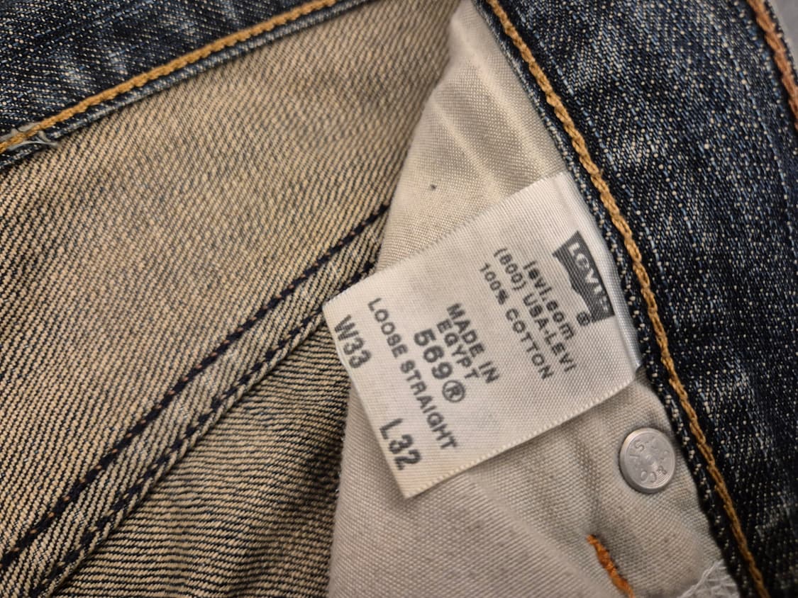 00s 리바이스 569 루즈 스트레이트핏 데님 팬츠 상품이미지7