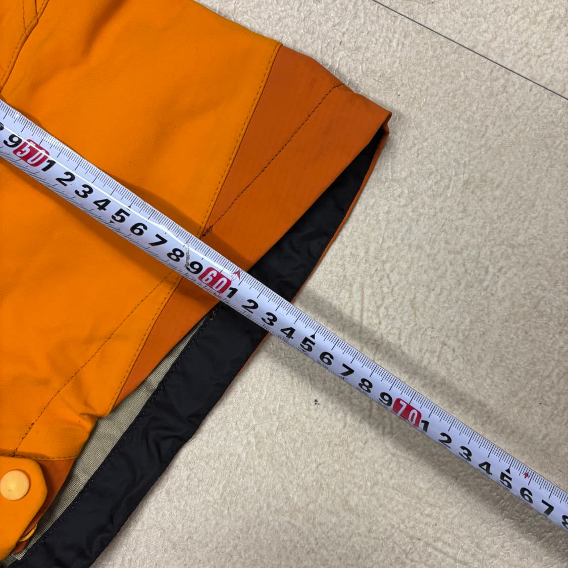 몽벨 투톤 오렌지 고어텍스 마운틴 자켓 상품이미지4