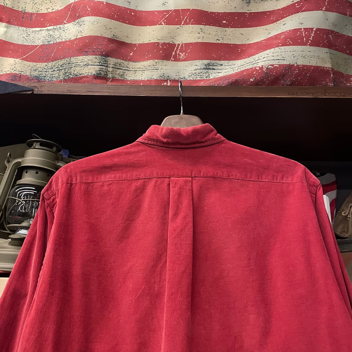 90s 폴로 랄프로렌 블레어 핏 버튼 다운 코듀로이 셔츠 N414 상품이미지4