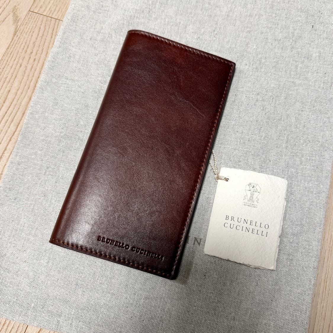브루넬로 쿠치넬리 / 가죽 장지갑 / 새상품 상품이미지1