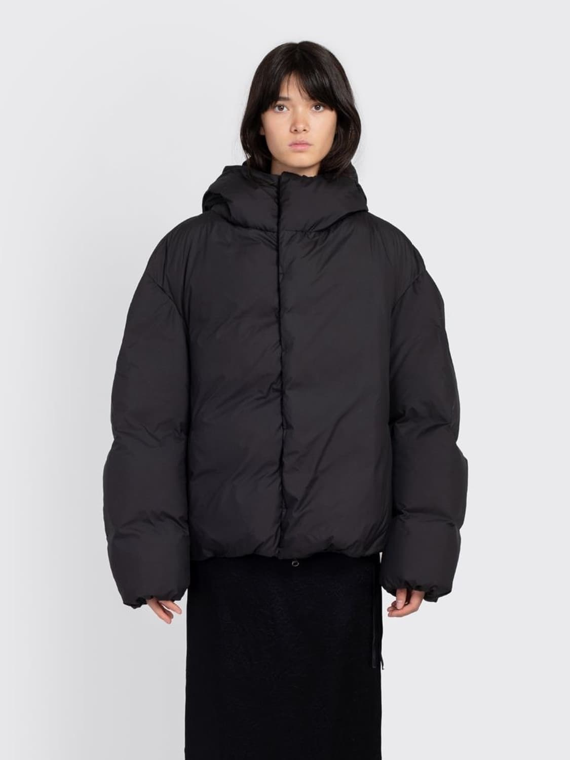 아모멘토 후디드 다운 푸퍼 패딩 Amomento 상품이미지4