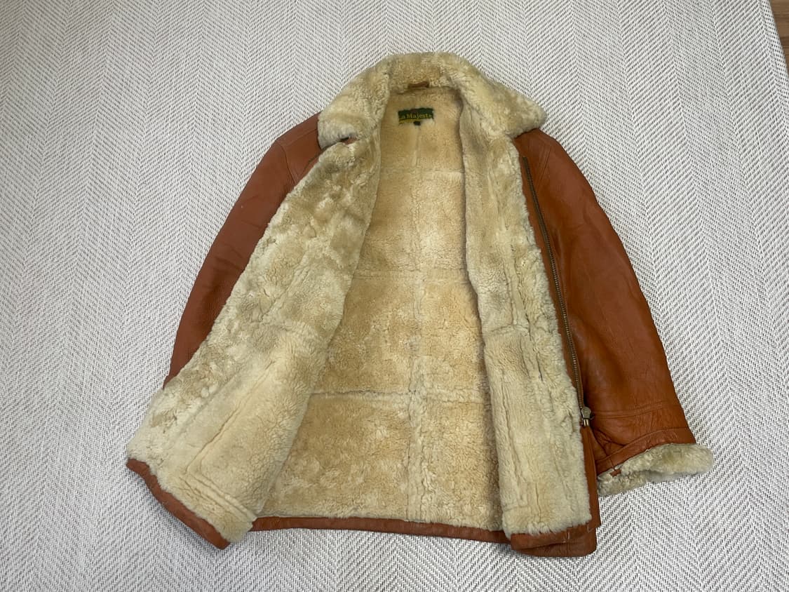 라 마제스트 B-3 리얼 무통 시어링 자켓 J03415 상품이미지2