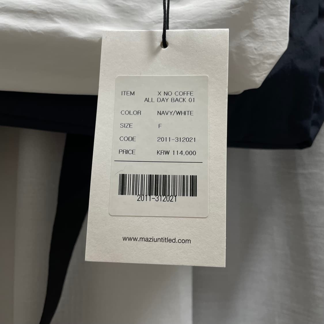 마지언타이틀/ 노커피 백팩/ 프리 상품이미지6