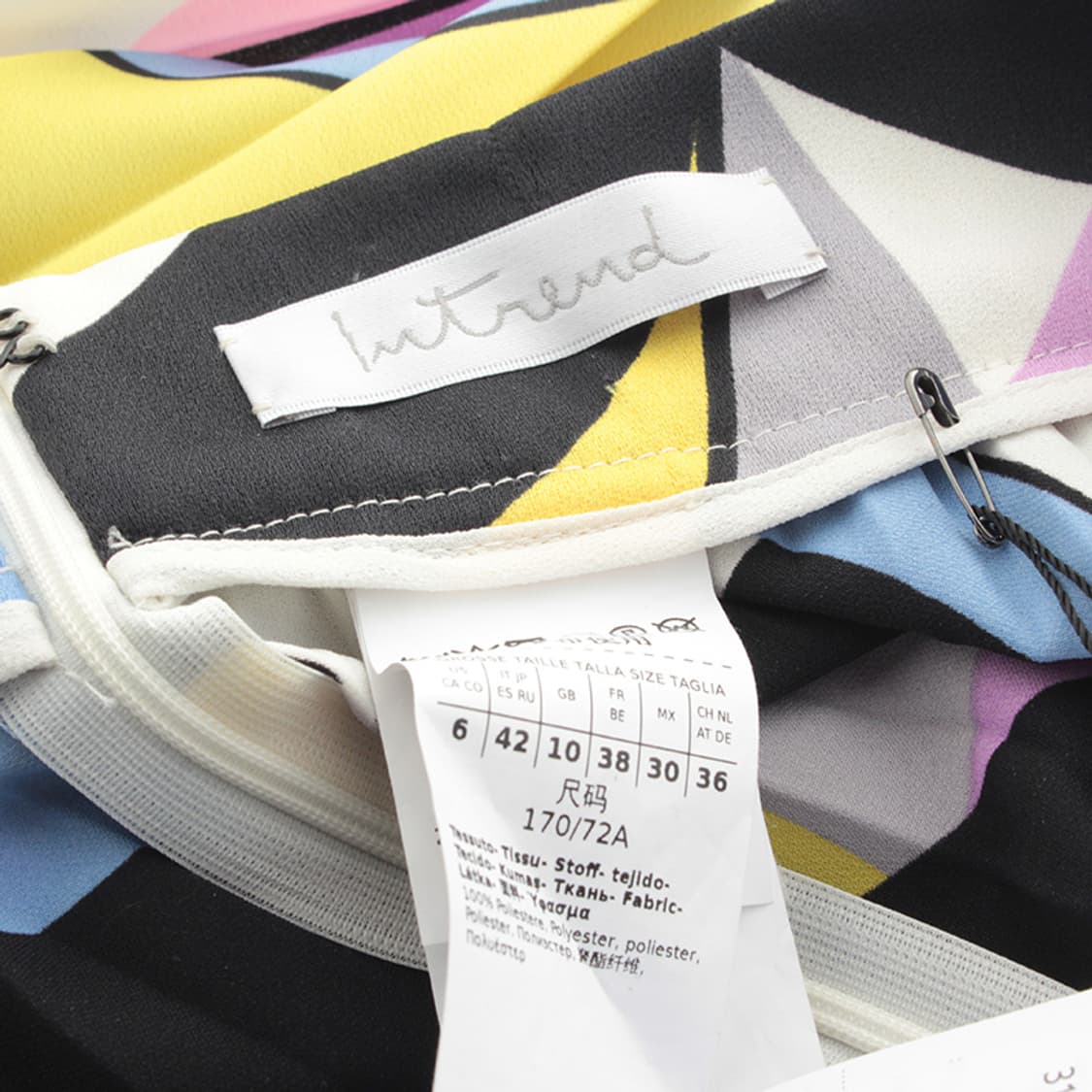 막스마라 인트렌드 멀티컬러 플리츠 스커트 55 상품이미지3