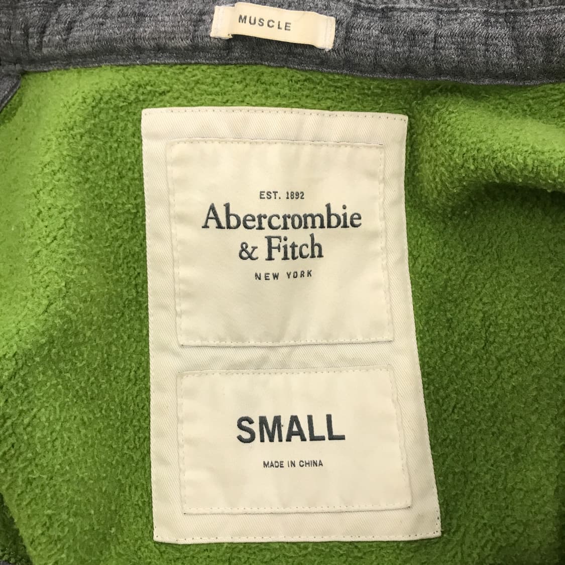 아베크롬비 대장급 후드집업 그린 [S] 상품이미지5