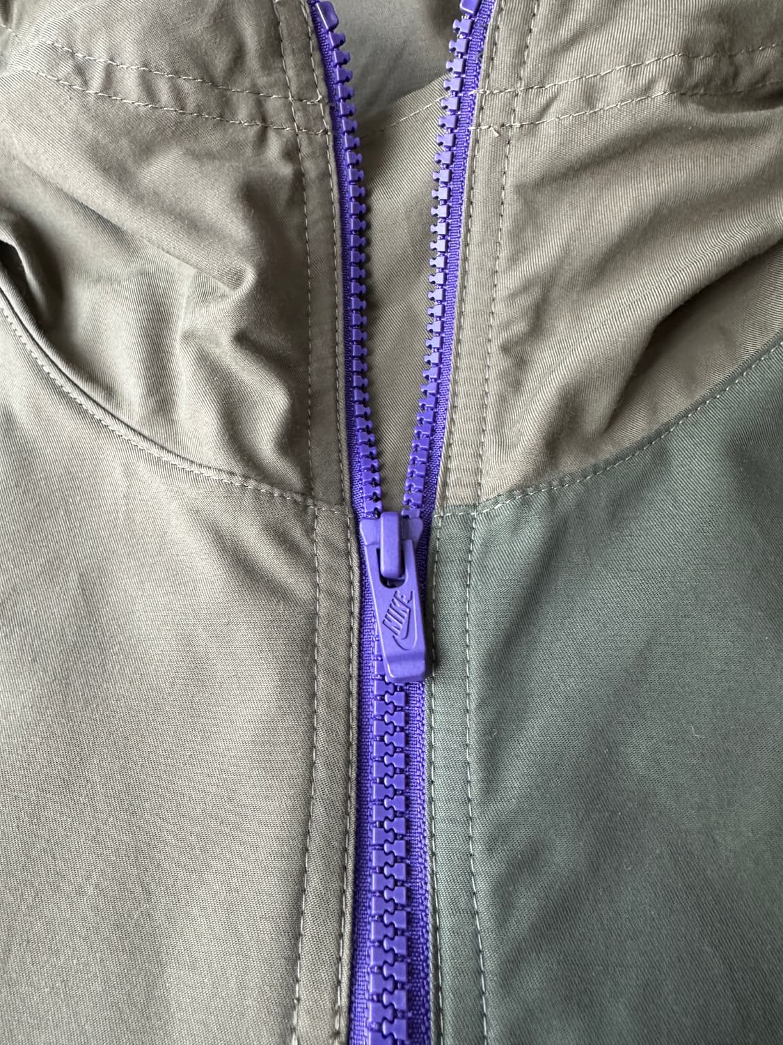 나이키 올리브그린 우븐 아노락 바람막이 2XL 상품이미지3