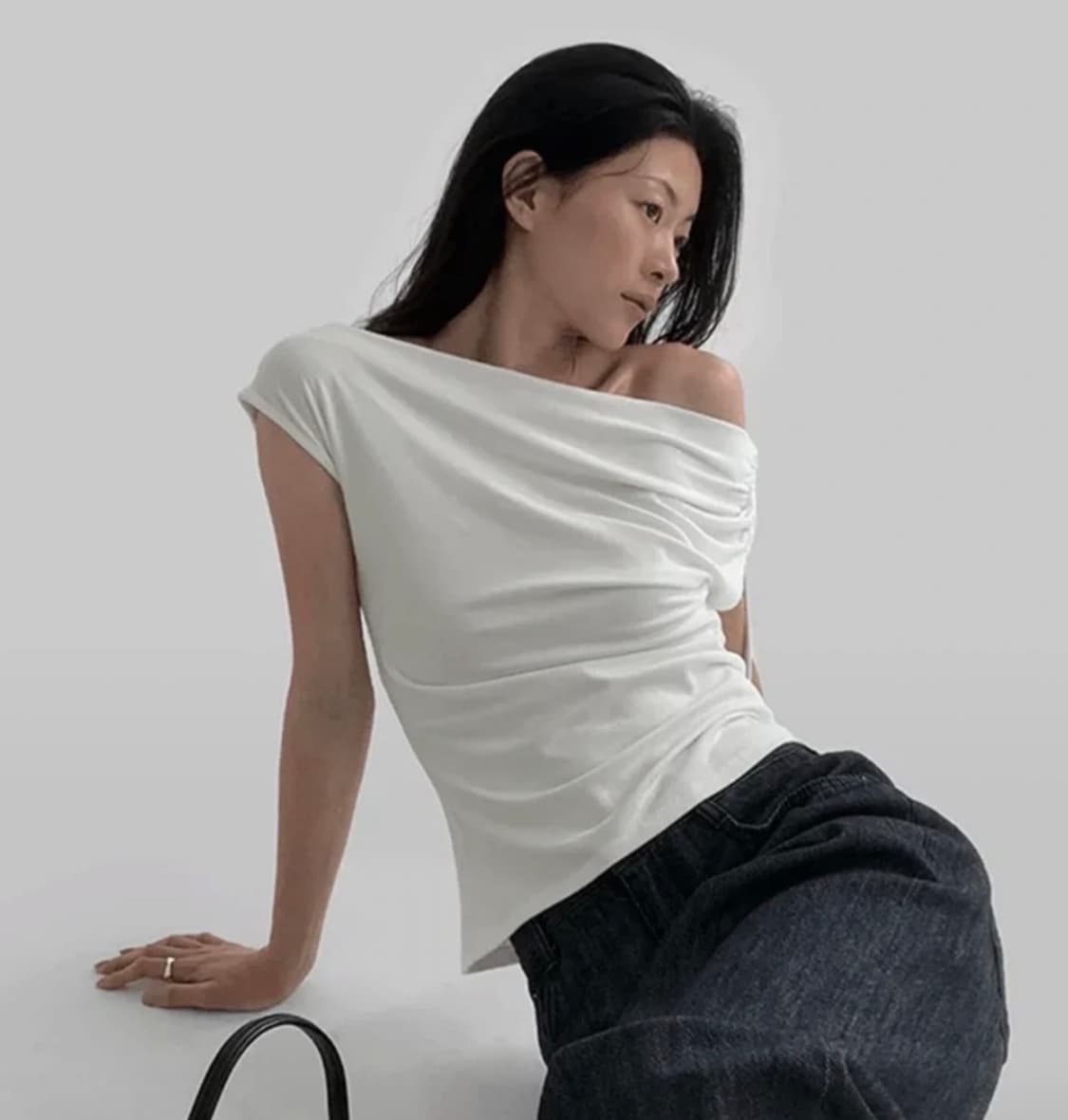 매니크 셔링 오프숄더 상품이미지1