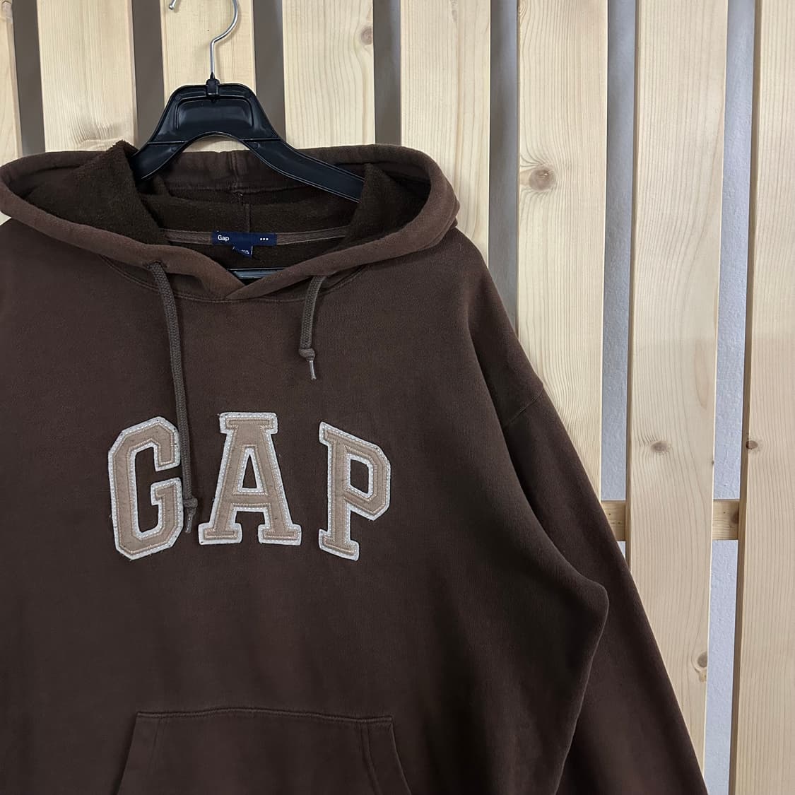 (M) GAP 갭 브라운 후드티 상품이미지3