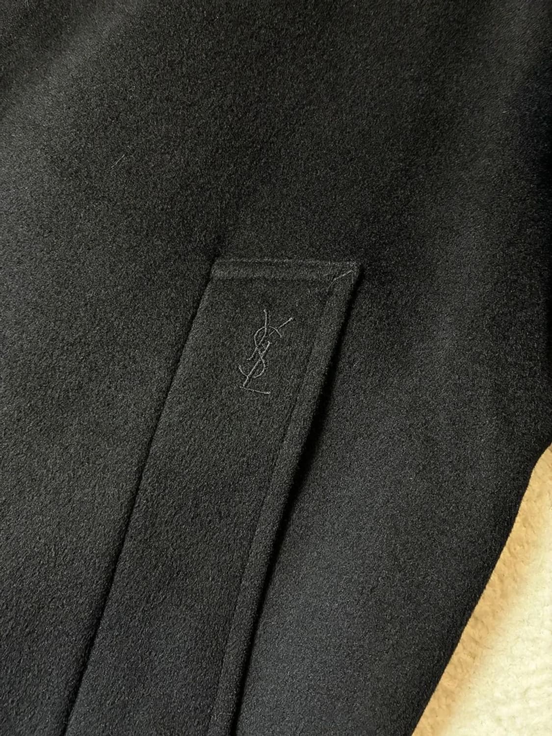 입생로랑 00's 캐시미어 울 롱 코트 PN6663 상품이미지4