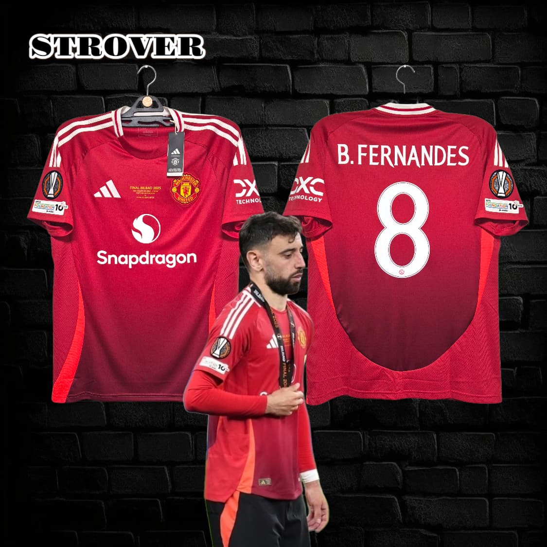 24/25 맨유 페르난데스 XL (유로파 결승) 상품이미지1