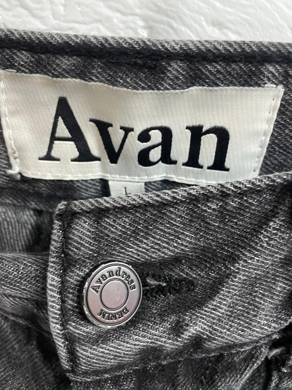 어반드레스 카고 데님팬츠 와이드팬츠 면팬츠 면바지 흑청바지 데님바지 상품이미지2