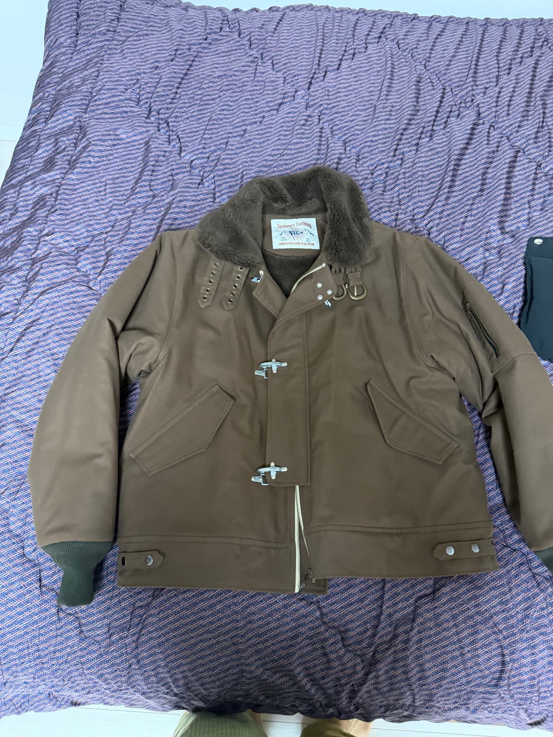 VDR 탕커 점퍼 코카 모카 색상  상품이미지2