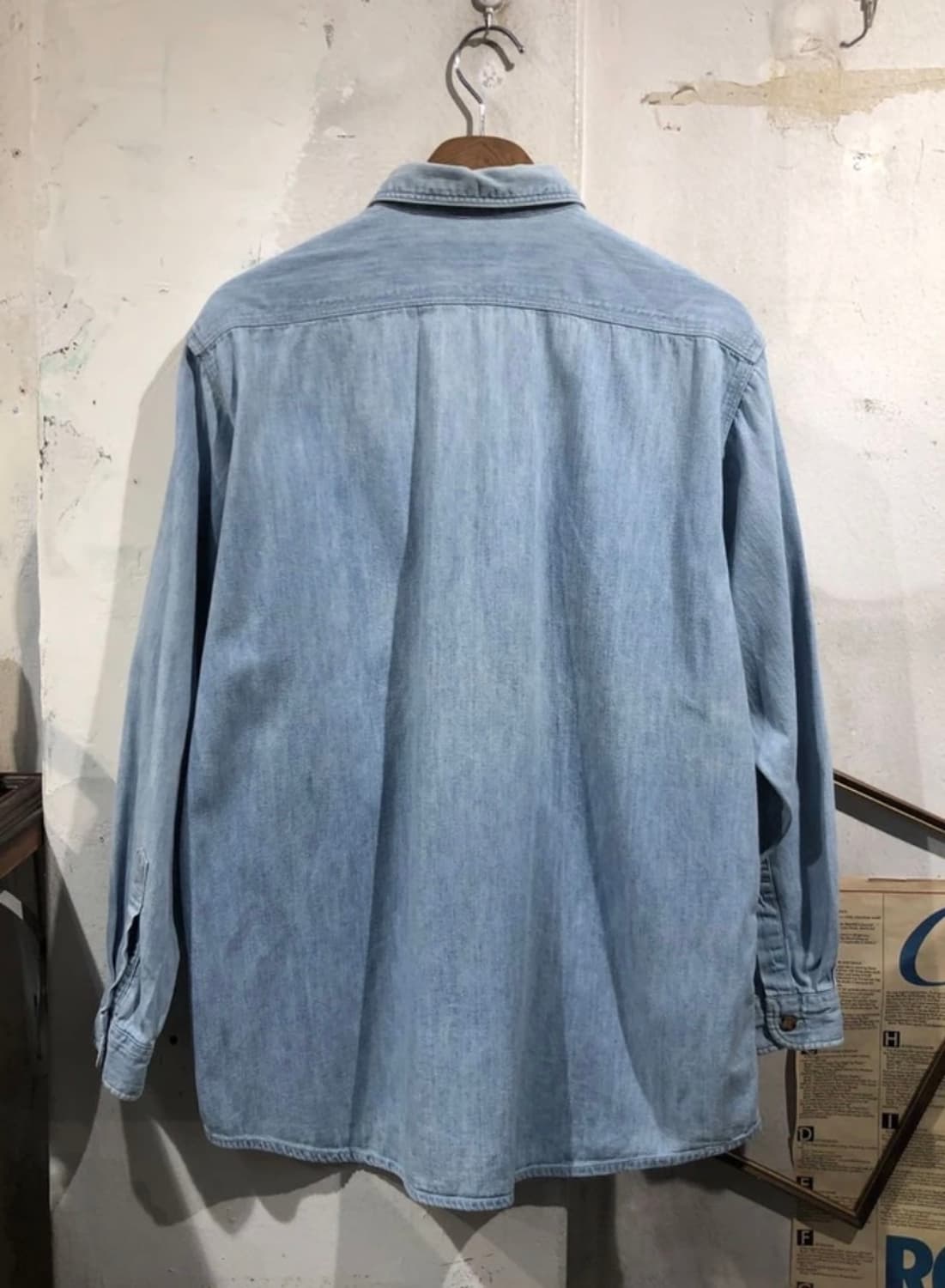 [2545]Levi's light blue denim shirt  상품이미지2
