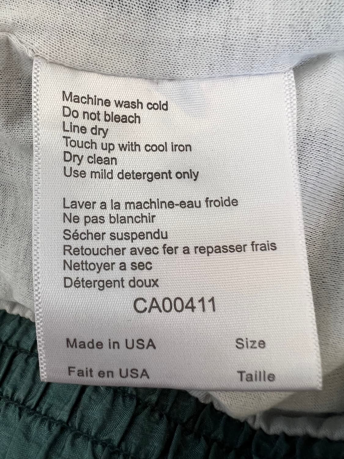 아디다스 남여공용 그린 USA트랙자켓 바람막이점퍼 상품이미지7