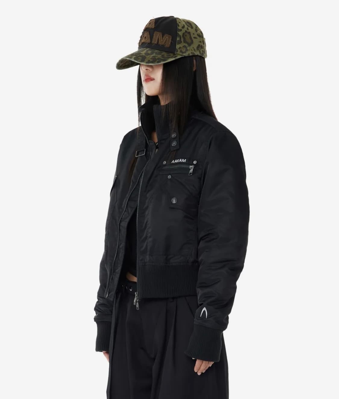 아캄 하이넥 봄버 자켓 상품이미지3