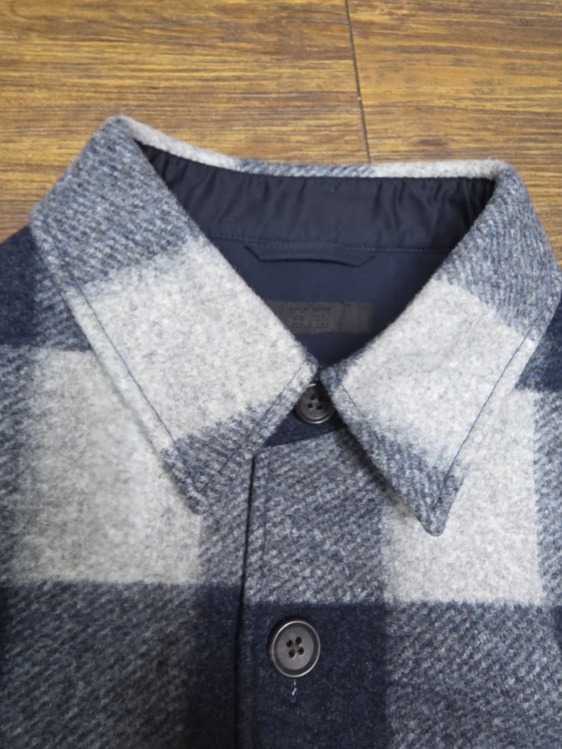 유니클로 플란넬 셔츠자켓 미사용품  상품이미지2