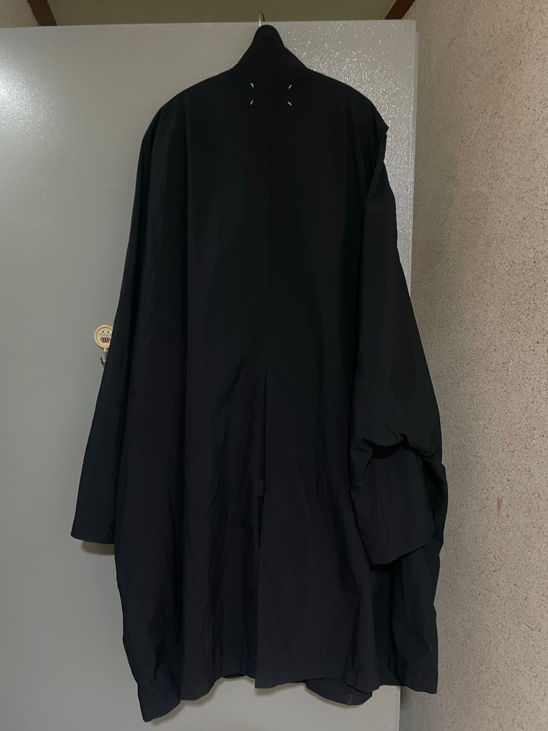 메종 마르지엘라 나일론 코트 블랙 상품이미지1