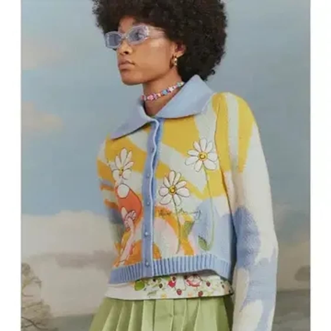 하우스오브써니 빅블룸 가디건 상품이미지1