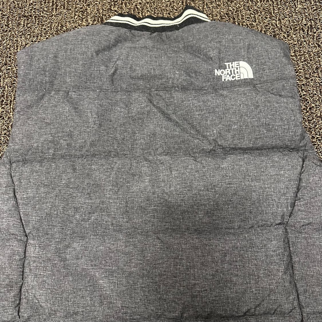 노스페이스 구스다운 패딩 조끼 그레이 95(M) 상품이미지4