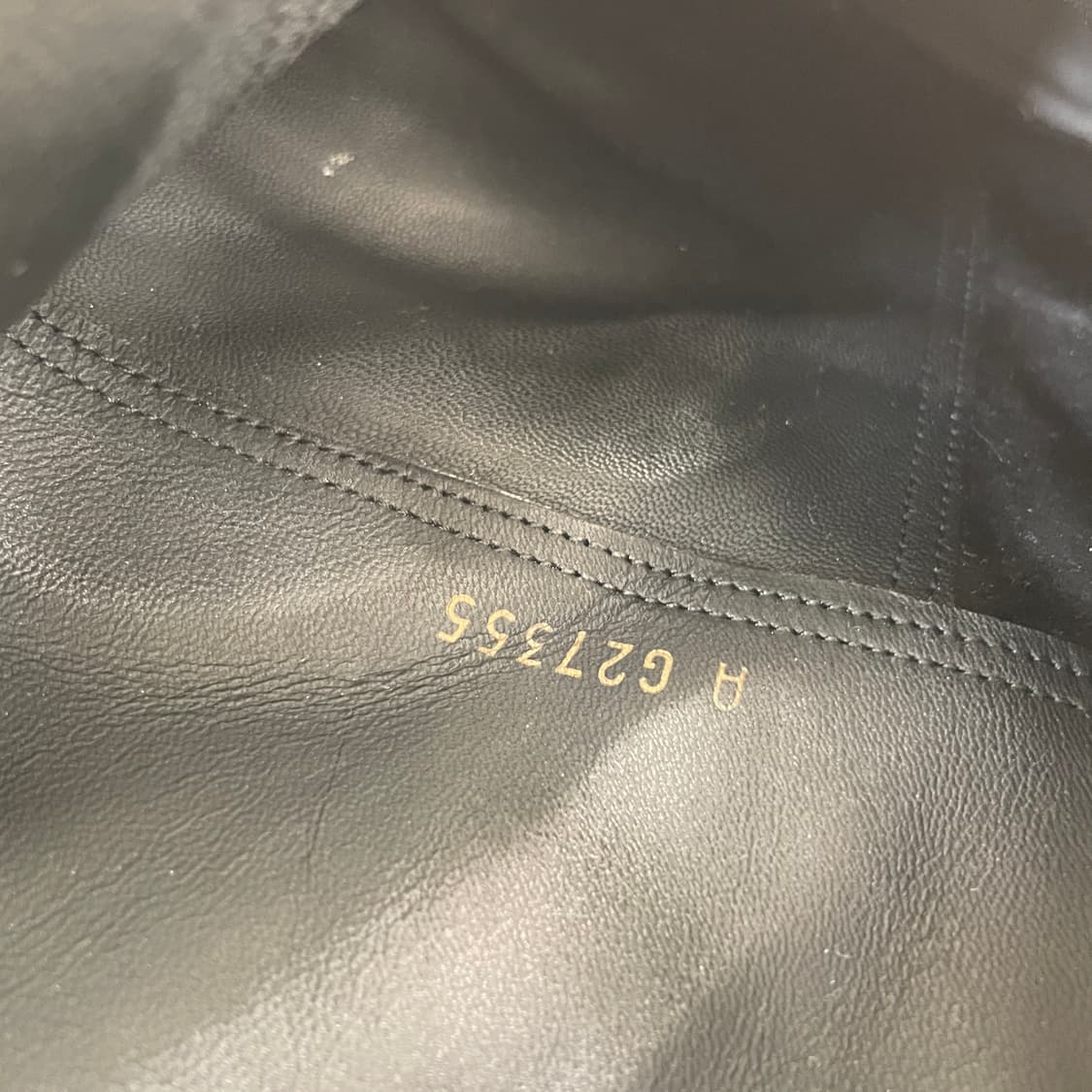 10s 상하이 컬렉션 샤넬 블랙 핍 토 부츠 상품이미지8