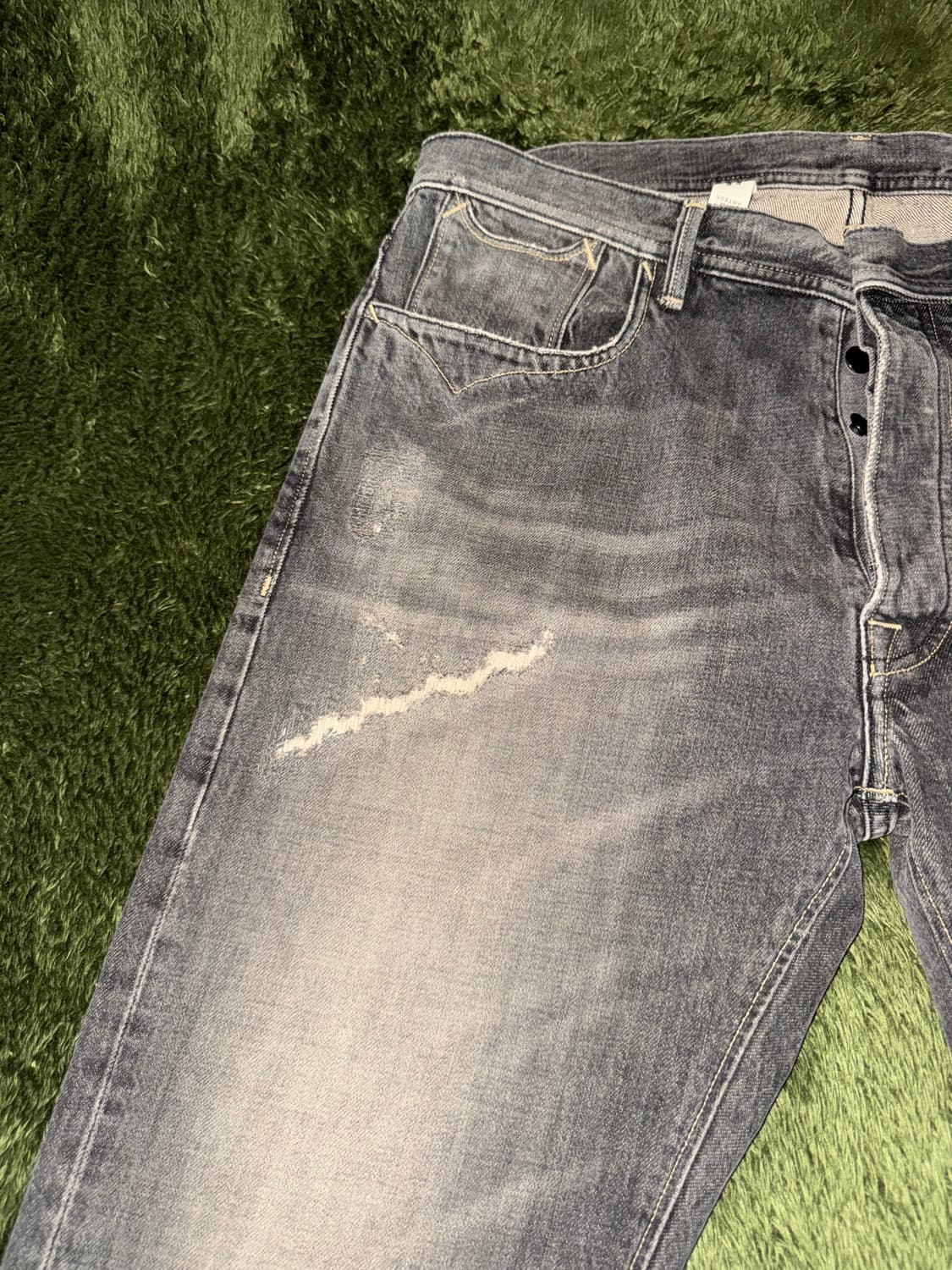 [34] 스펙테이터 Made in italy 121-003 데미지 데님 상품이미지5