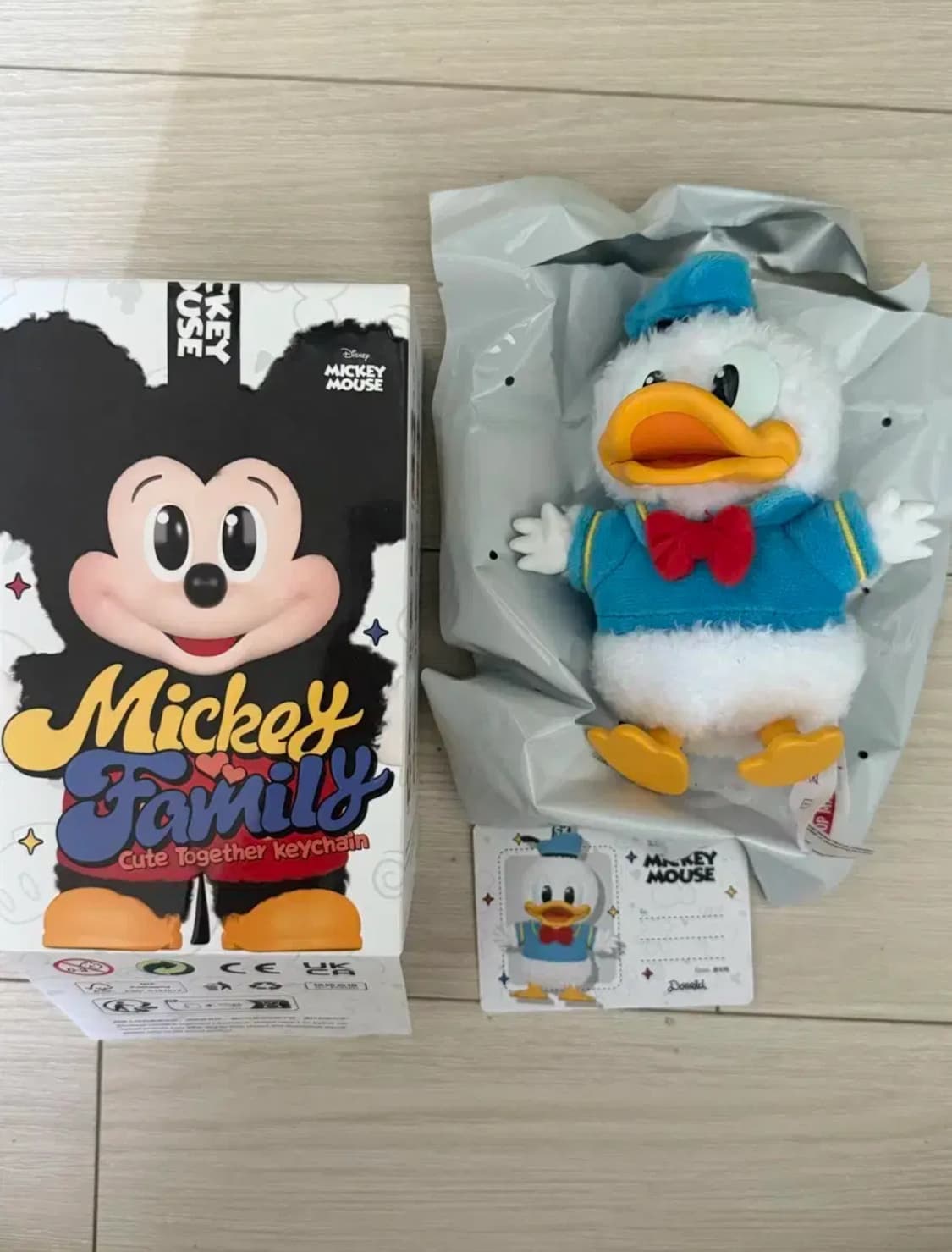 팝마트 디즈니패밀리 도널드 키링 상품이미지1