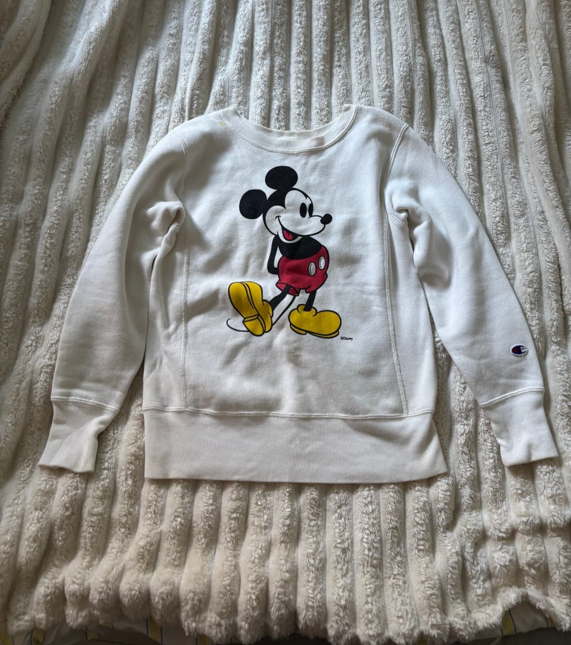 90's 디즈니 미키마우스 스웻 상품이미지1