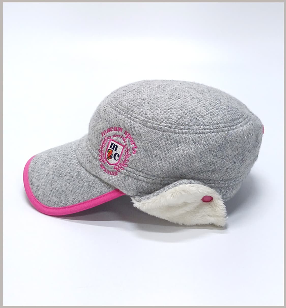 마코 새상품 귀달이 군모 모자 J-469 상품이미지2