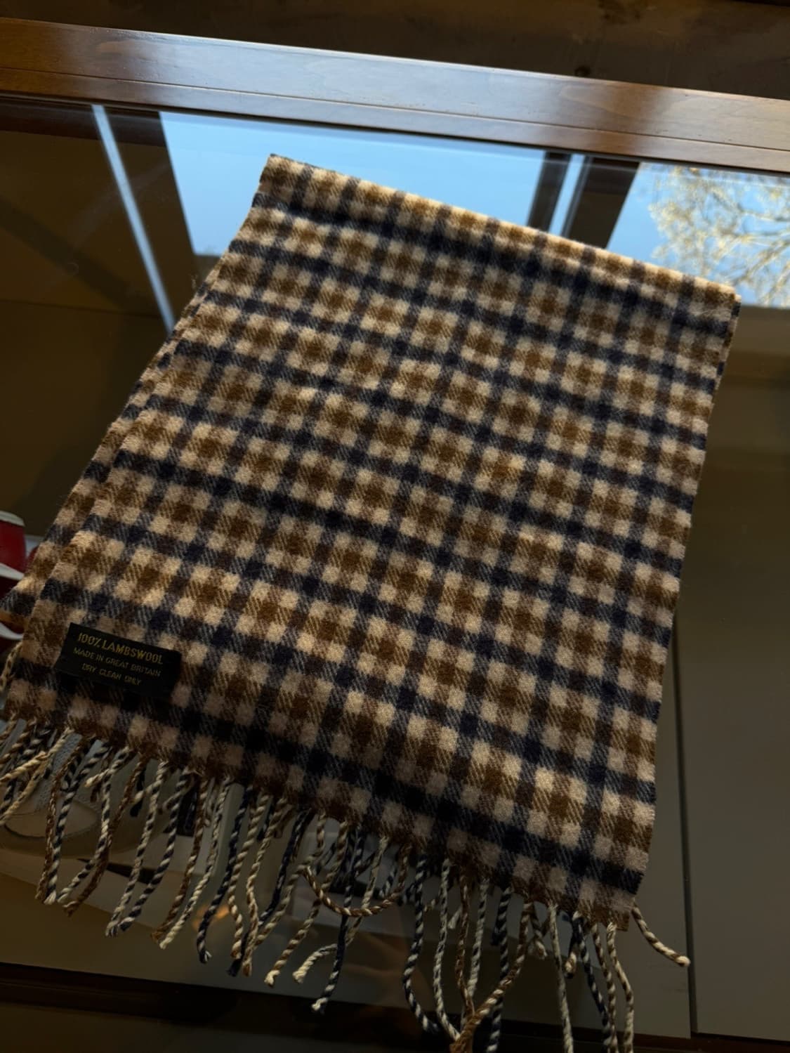 아쿠아스큐텀 램스울 머플러 상품이미지4