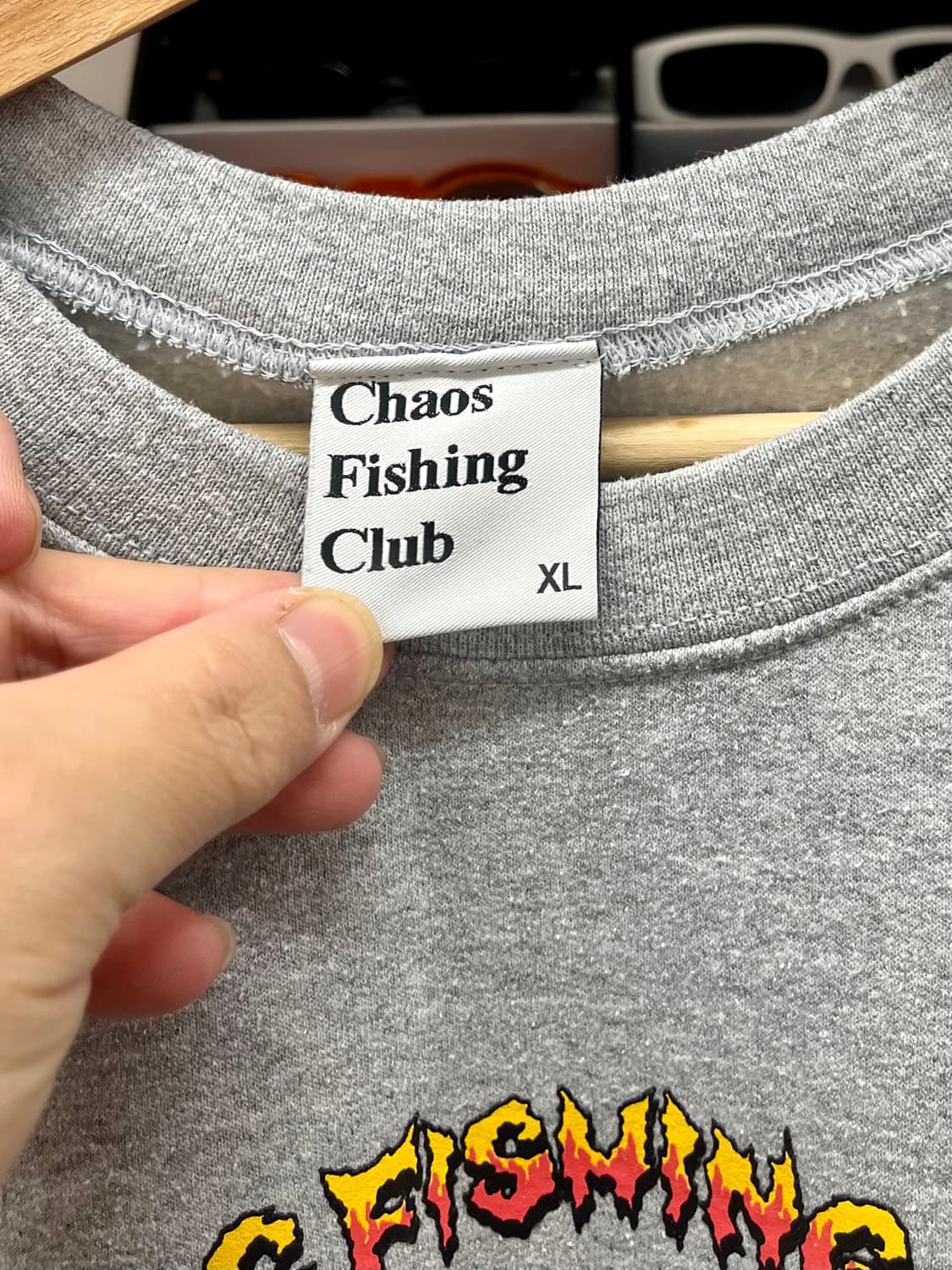 [105] 카오스피싱클럽 by BEAMS 맨투맨티 상품이미지3