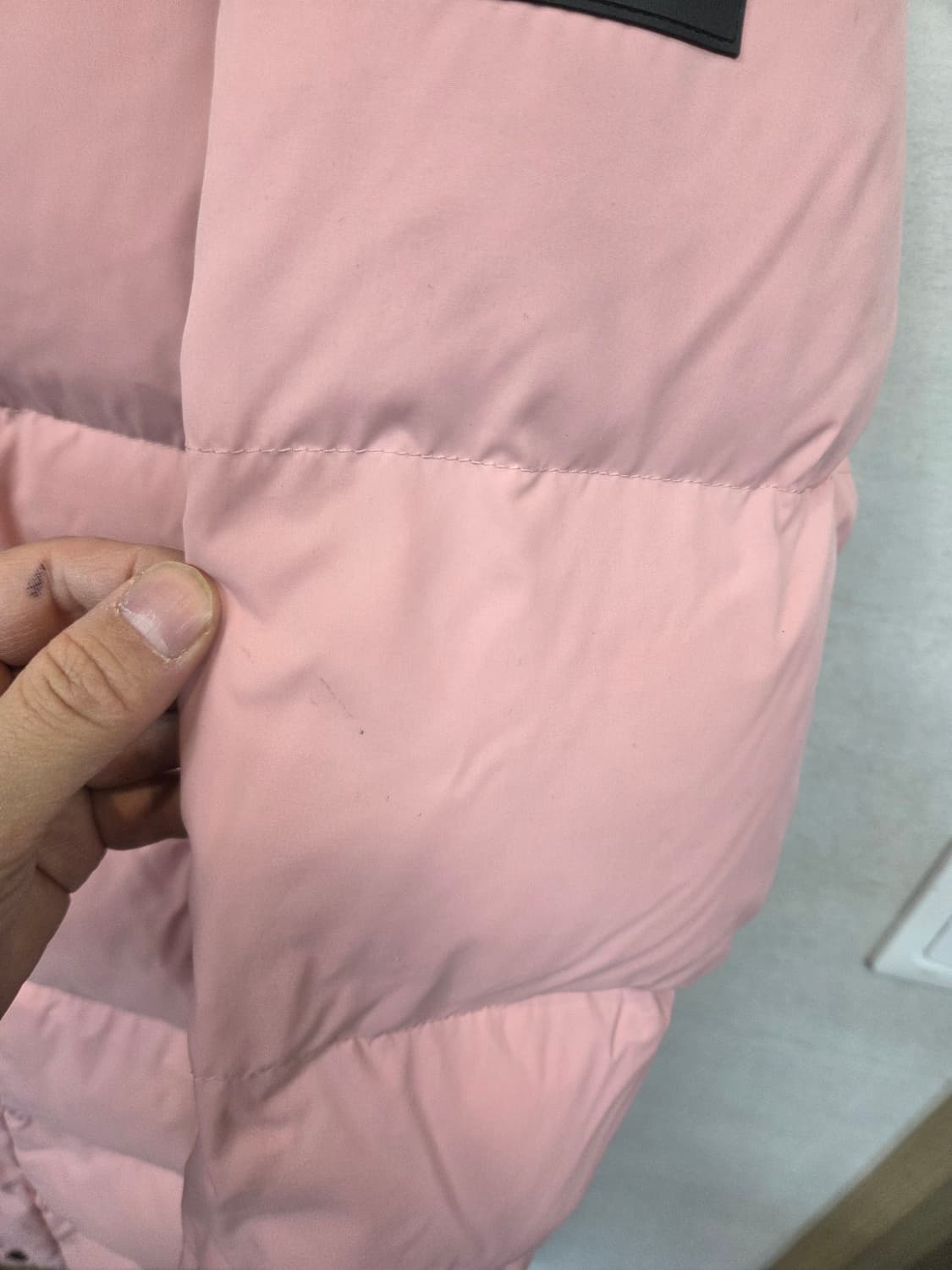 빈폴스포츠 슈퍼다운 롱패딩 95 핑크 상품이미지6