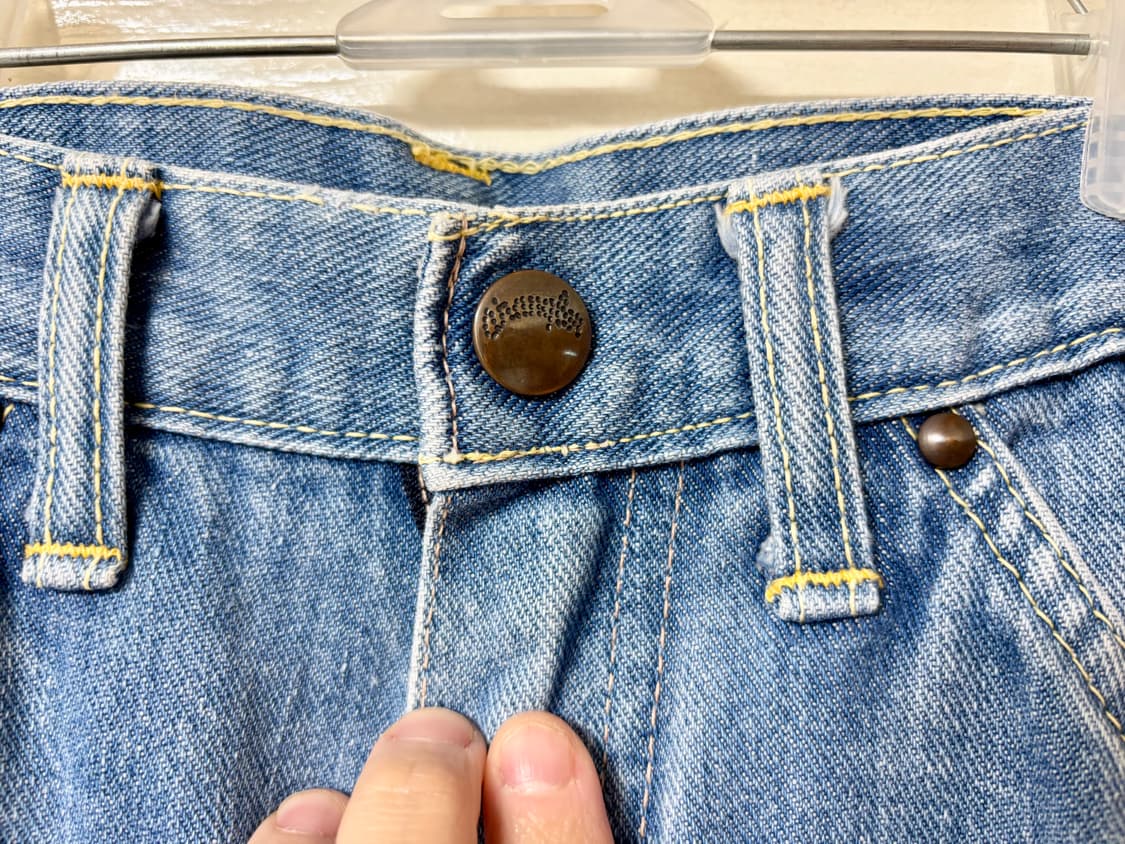 랭글러 셀비지 데님 29 일본산 상품이미지8