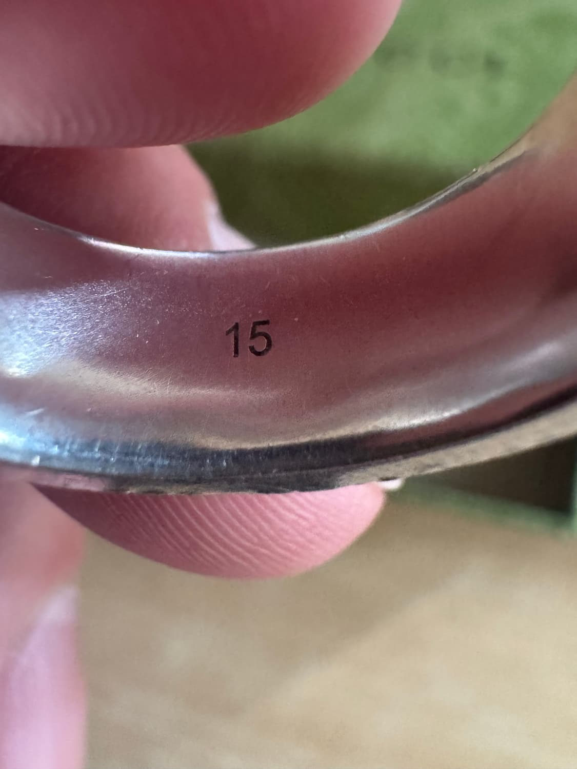 구찌 더블 G 링 실버 15호 상품이미지6