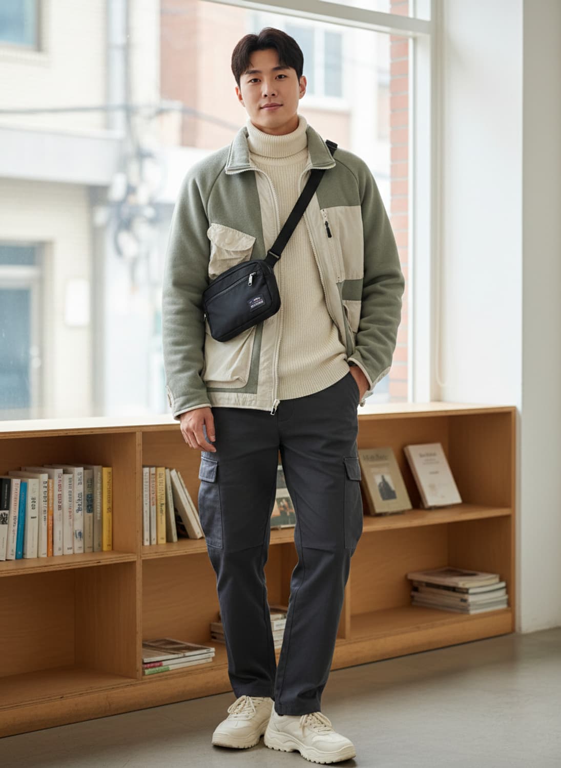 고고메종(go go maison) 멀티 포켓 유틸리티 자켓 상품이미지1