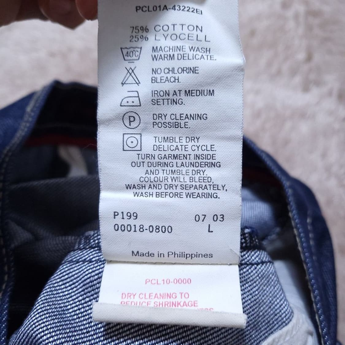 리바이스 Levi's 여 미니스커트 L 0413 상품이미지7