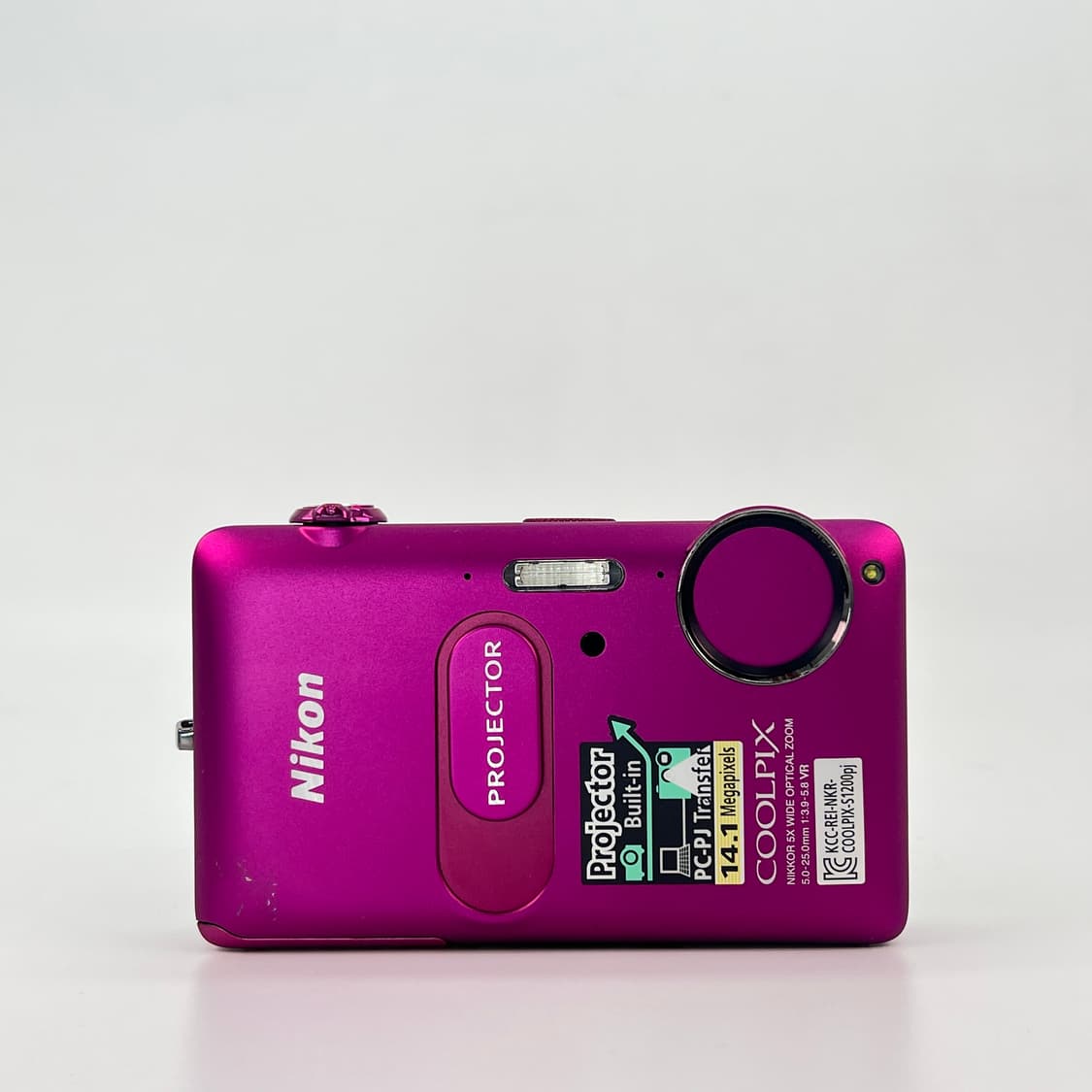 니콘 쿨픽스 Nikon COOLPIX S1200pj 핑크 상품이미지1