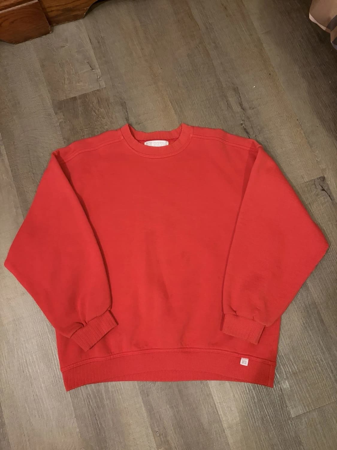 러셀 애슬레틱 스웻 셔츠 맨투맨 레드 상품이미지1