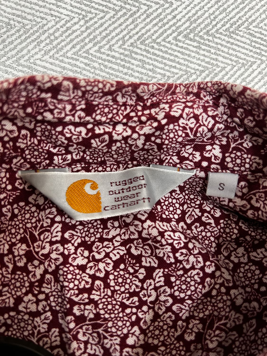 칼하트 wip 플로럴 셔츠 S 상품이미지5