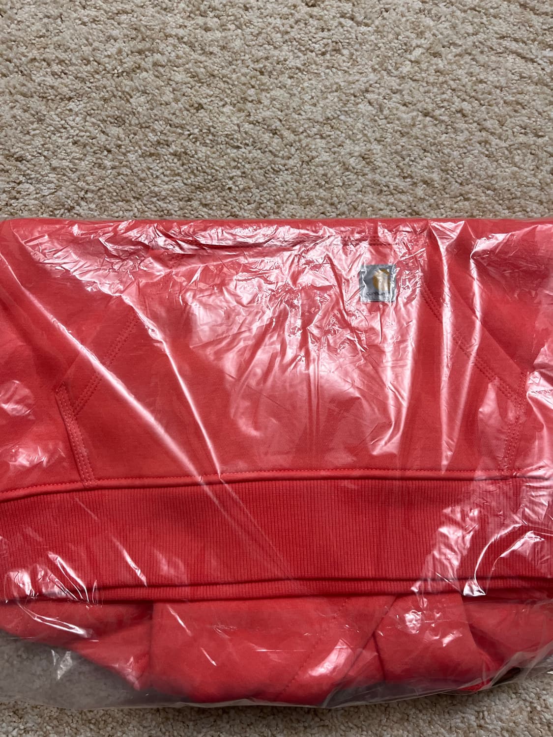 [새상품/XS] 칼하트 US 오리지널 클락스버그 미드웨이트 로고 후드 상품이미지5