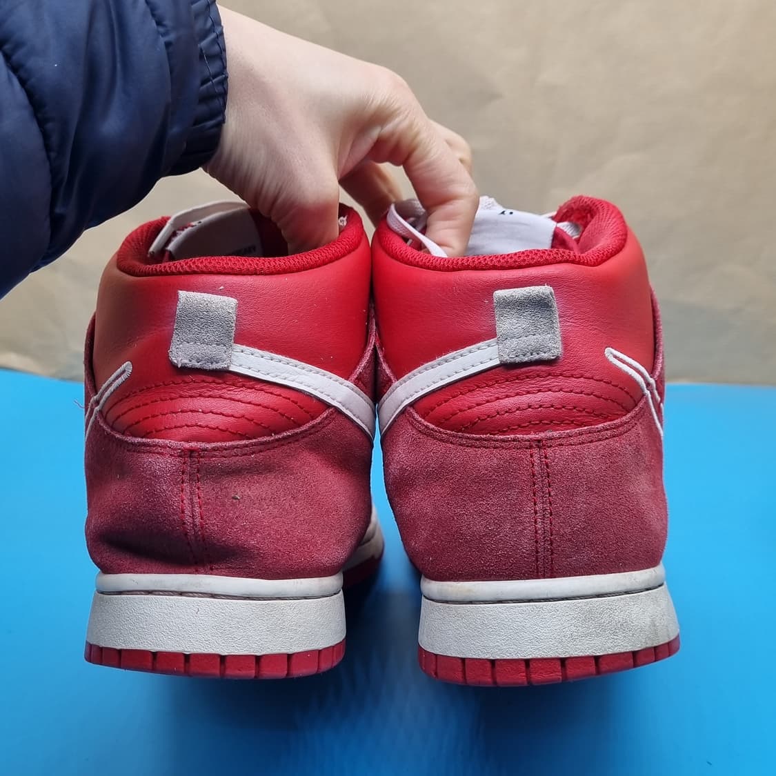 나이키 덩크하이SE퍼스트 유니버시티레드280. 상품이미지4