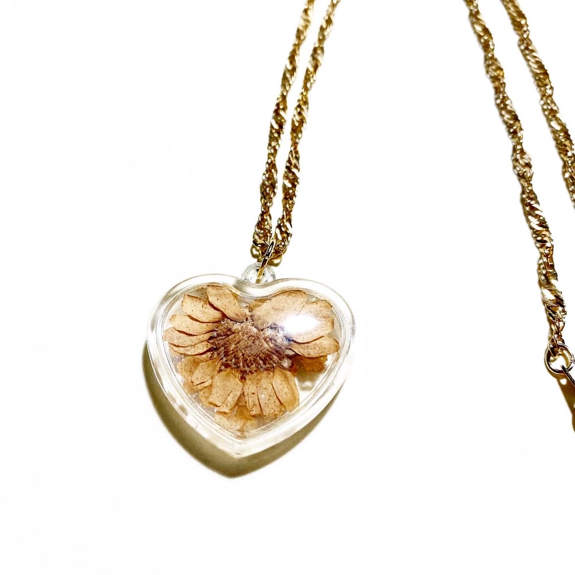 [신품] 드라이 플라워 목걸이 상품이미지2