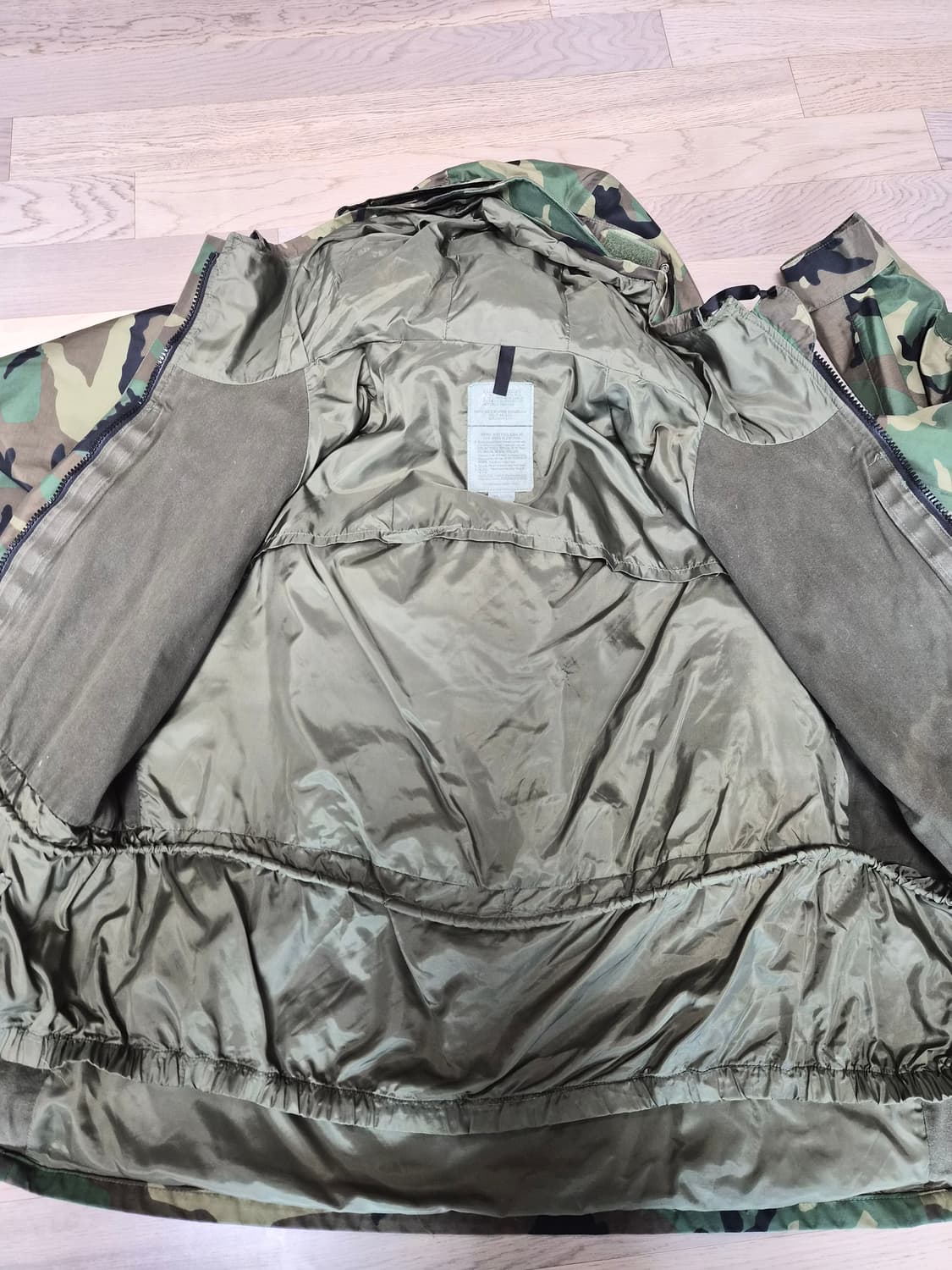 미군 우드랜드 밀리터리야상자켓 상품이미지3